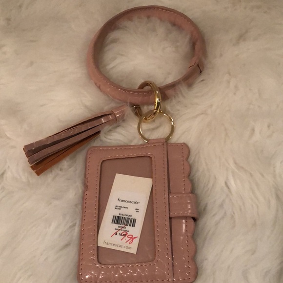 Wristlet Card Holder and Key Ring/NWT - Picture 4 of 7